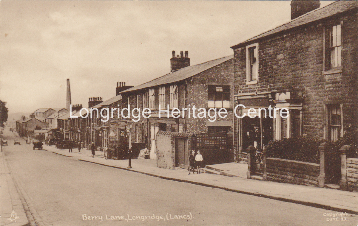 107A - Berry Lane - View downhill from the Durham Ox - 1934
